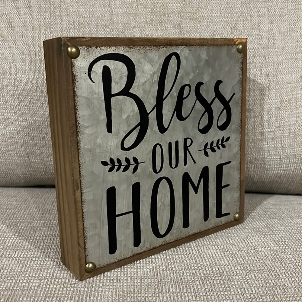 Bless Our Home Wall Decor